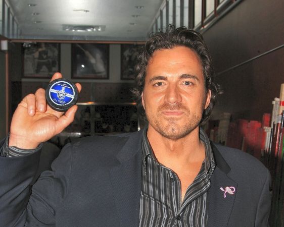 Thorsten Kaye At the Detroit Red Wings Vs. Dallas StarsPlayoff Game on May 8, 2008. 